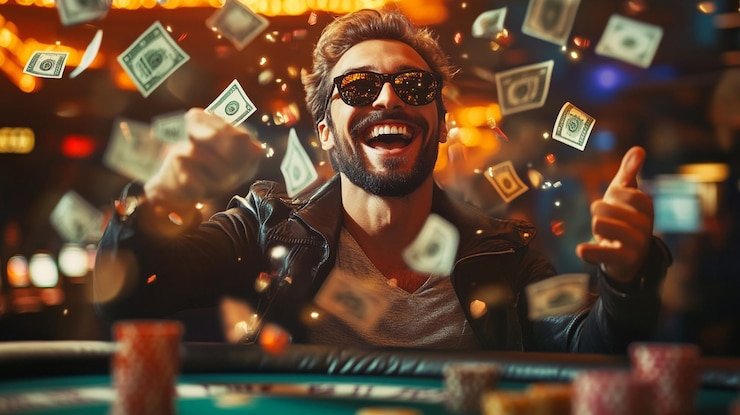 Antarmuka aplikasi mobile rentalqq menampilkan meja dealer langsung dan opsi navigasi